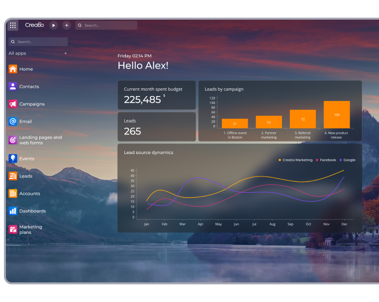 Creatio Marketing banner