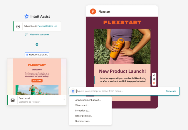 Mailchimp No-Code Software