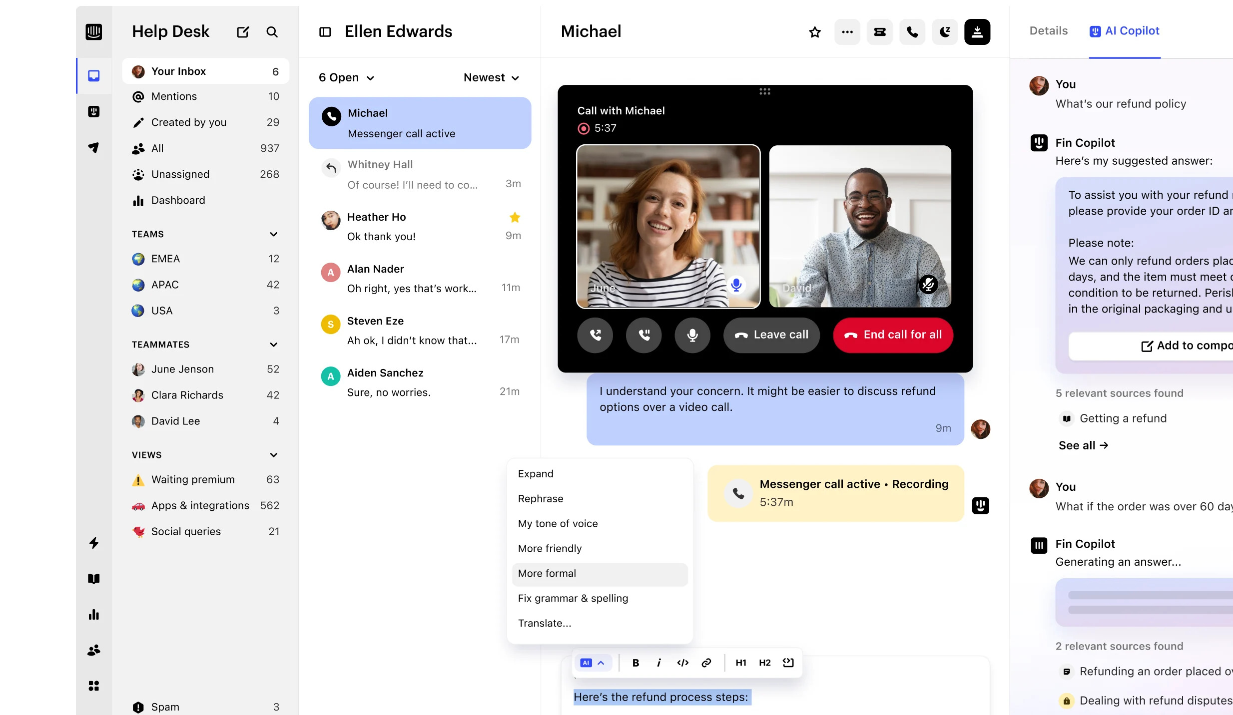 Intercom Customer Engagement Platform