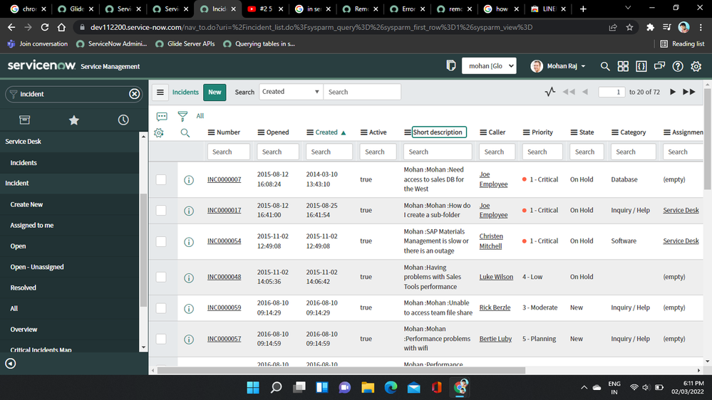 ServiceNow Enterprise CRM
