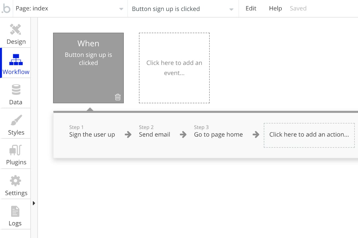 Bubble No-Code Software