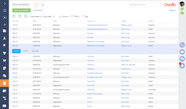 Document database