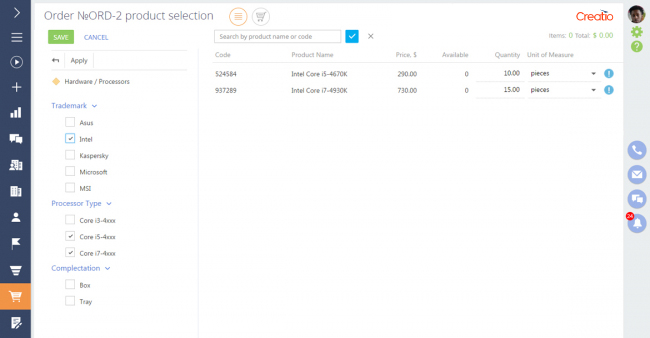 Filtered search