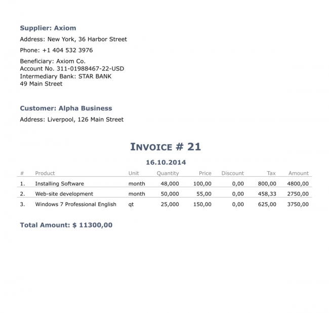 Invoices