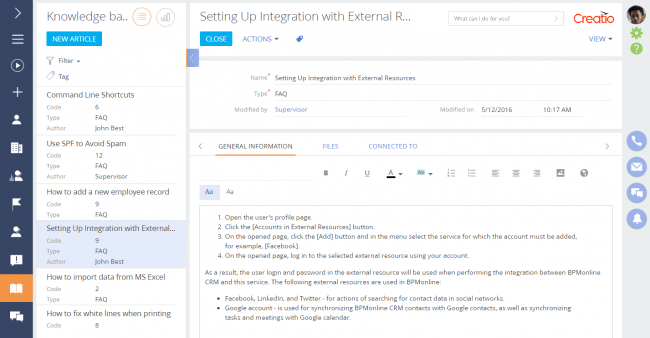 Knowledge base
