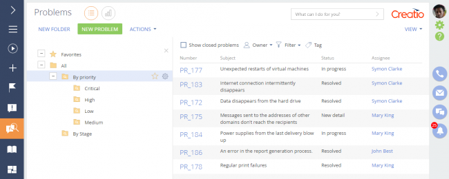 Problems and known errors